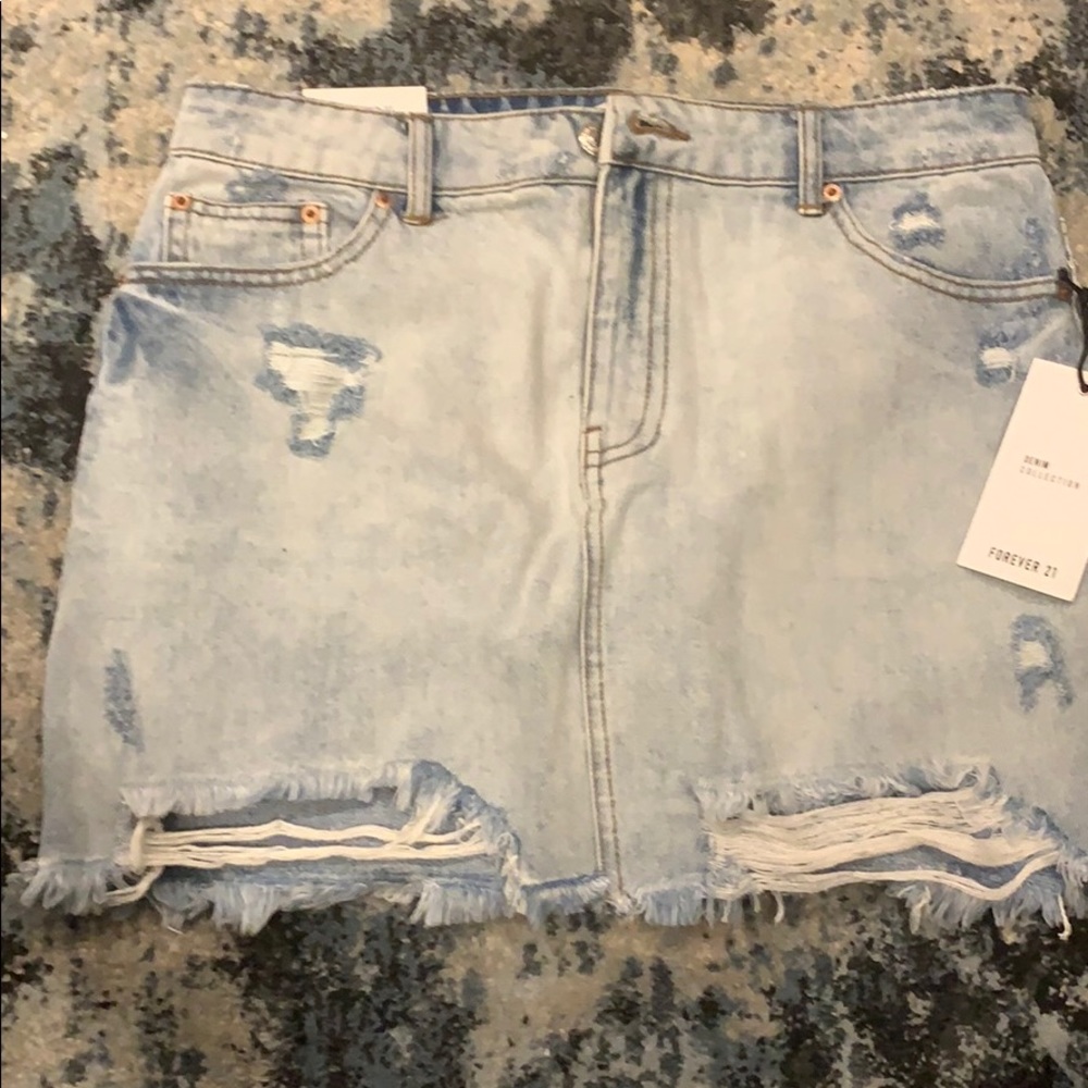 Denim skirt